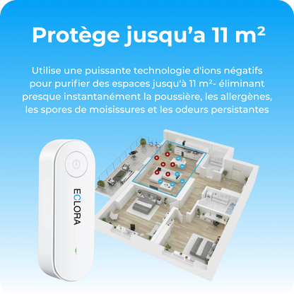 Purificateur d’air — élimine les odeurs de chien et les parasites